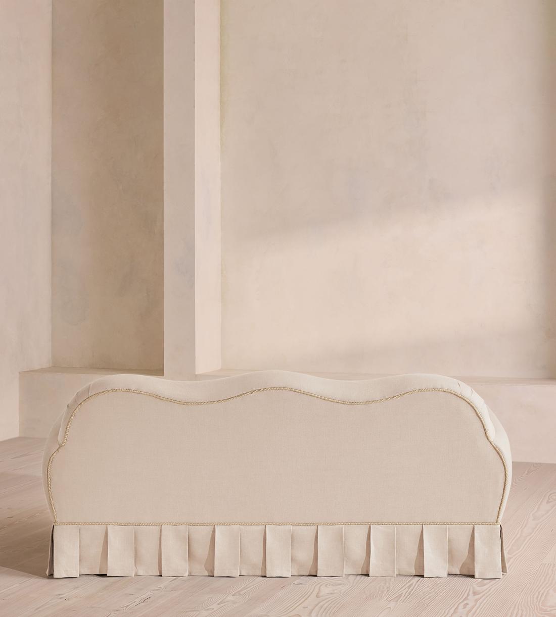 Madelyn Three Seater Sofa - Linen - Bisque - UK - Images - Image 4