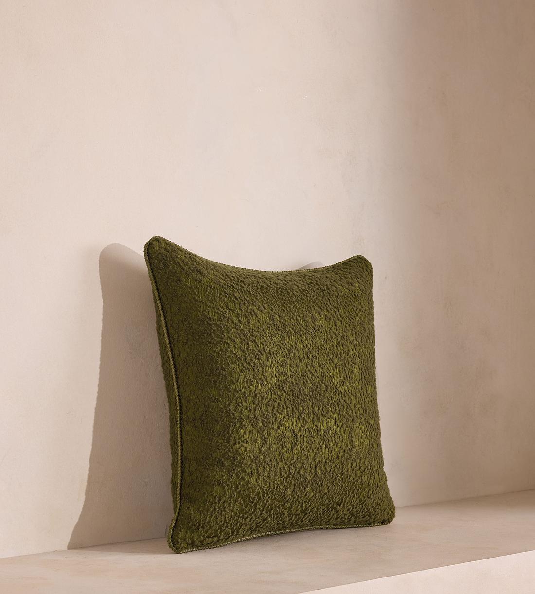 Penelope Square Cushion - Moss - Listing - Image 2