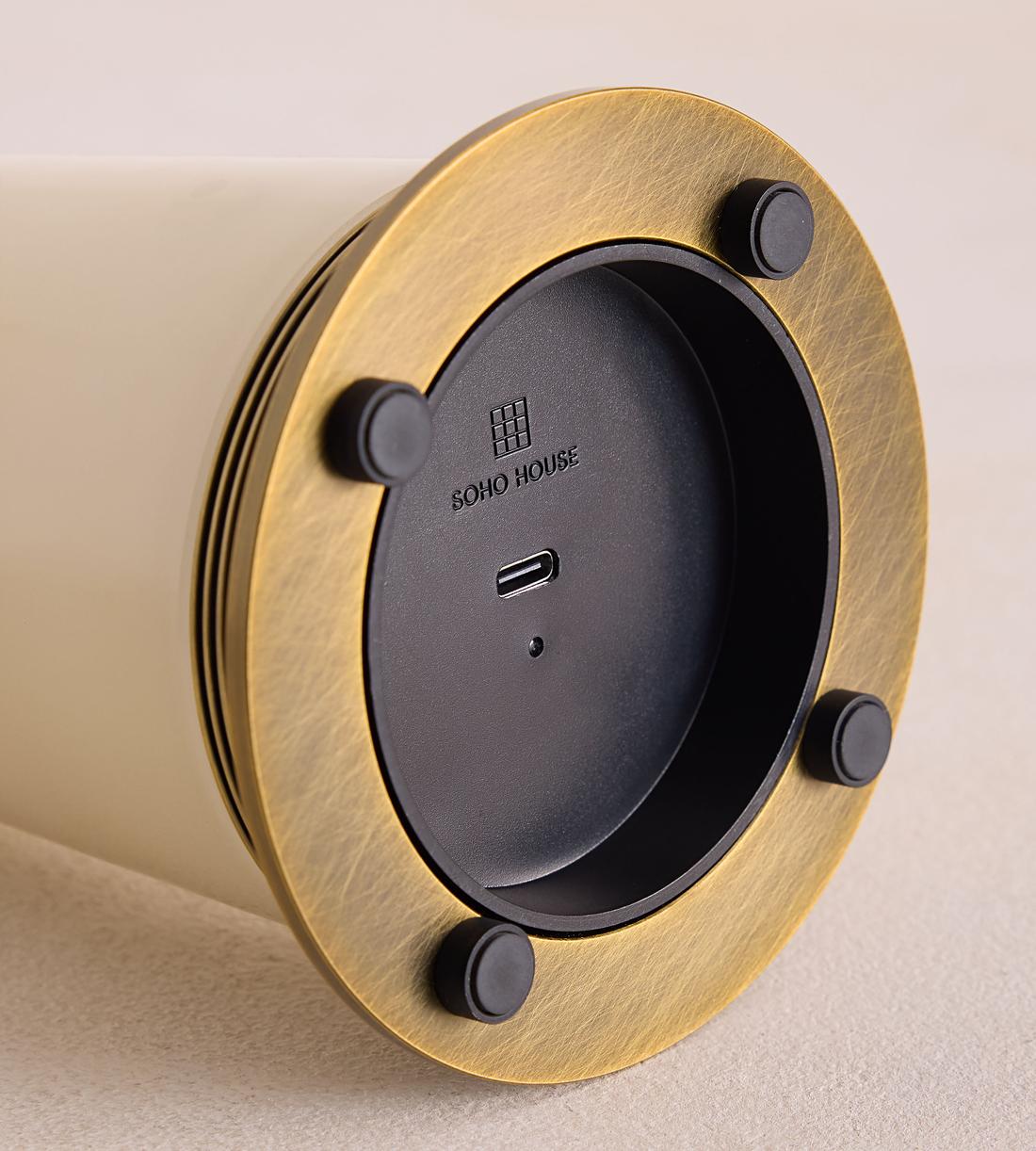 Janie Portable Lamp - Cream - Images - Image 5