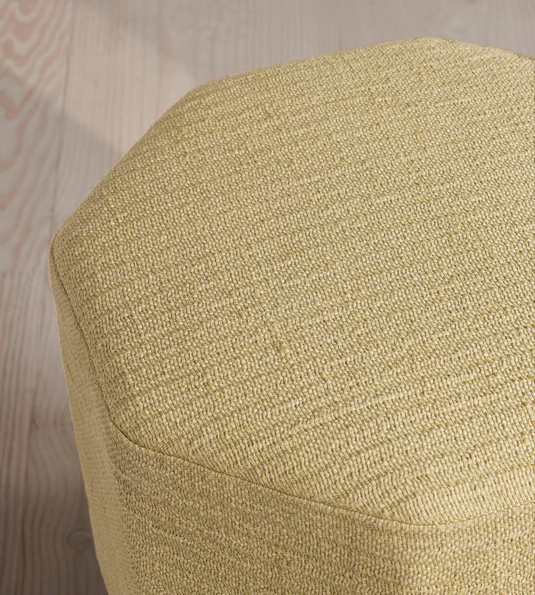 Alvin Footstool - Textured Weave - Seafoam - Images - Image 4