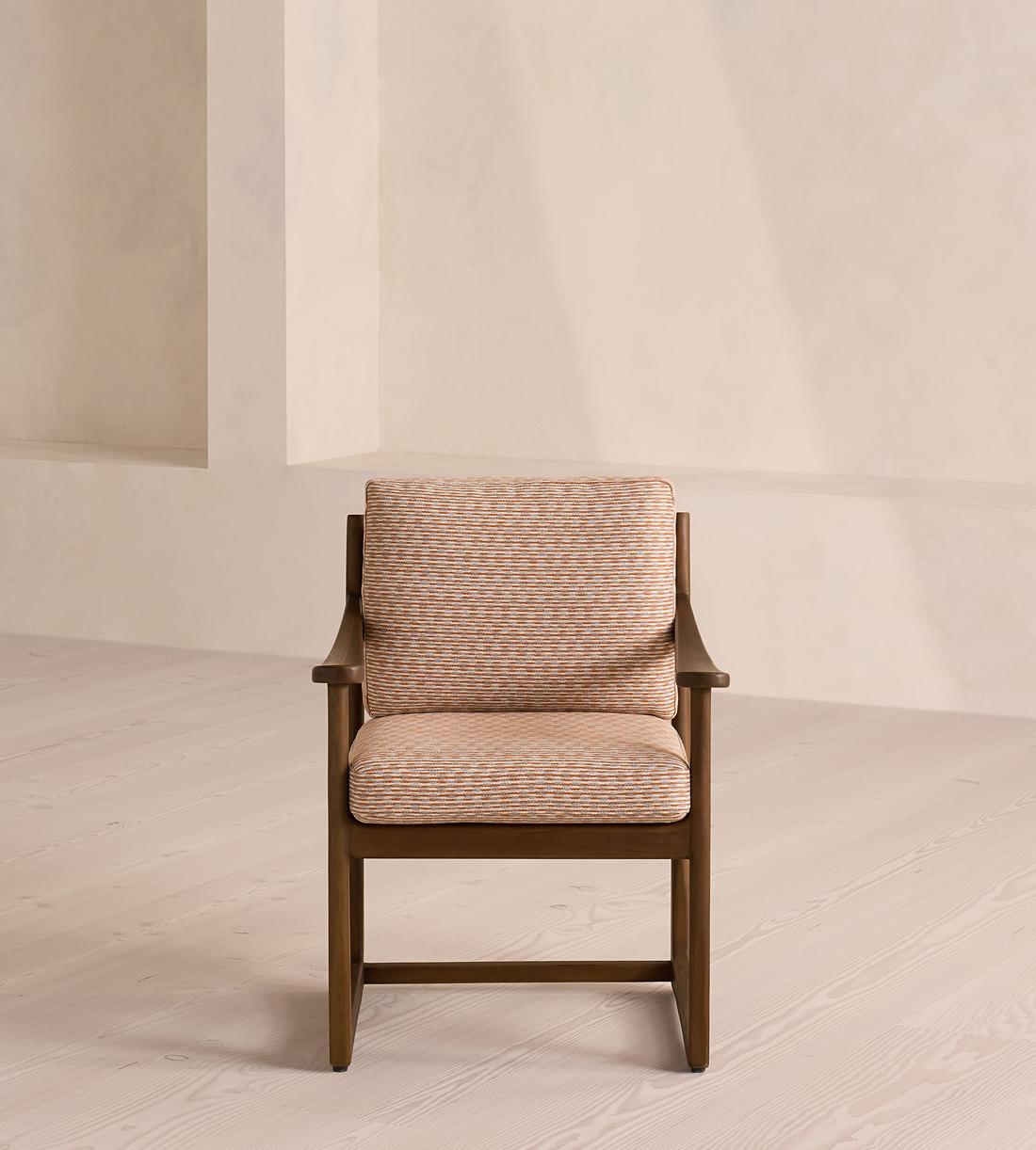 Morena Outdoor Dining Chair - Pierre Frey - Cassis - US - Listing - Image 2