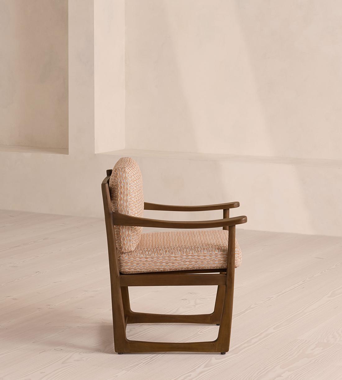 Morena Outdoor Dining Chair - Pierre Frey - Cassis - US - Images - Image 3