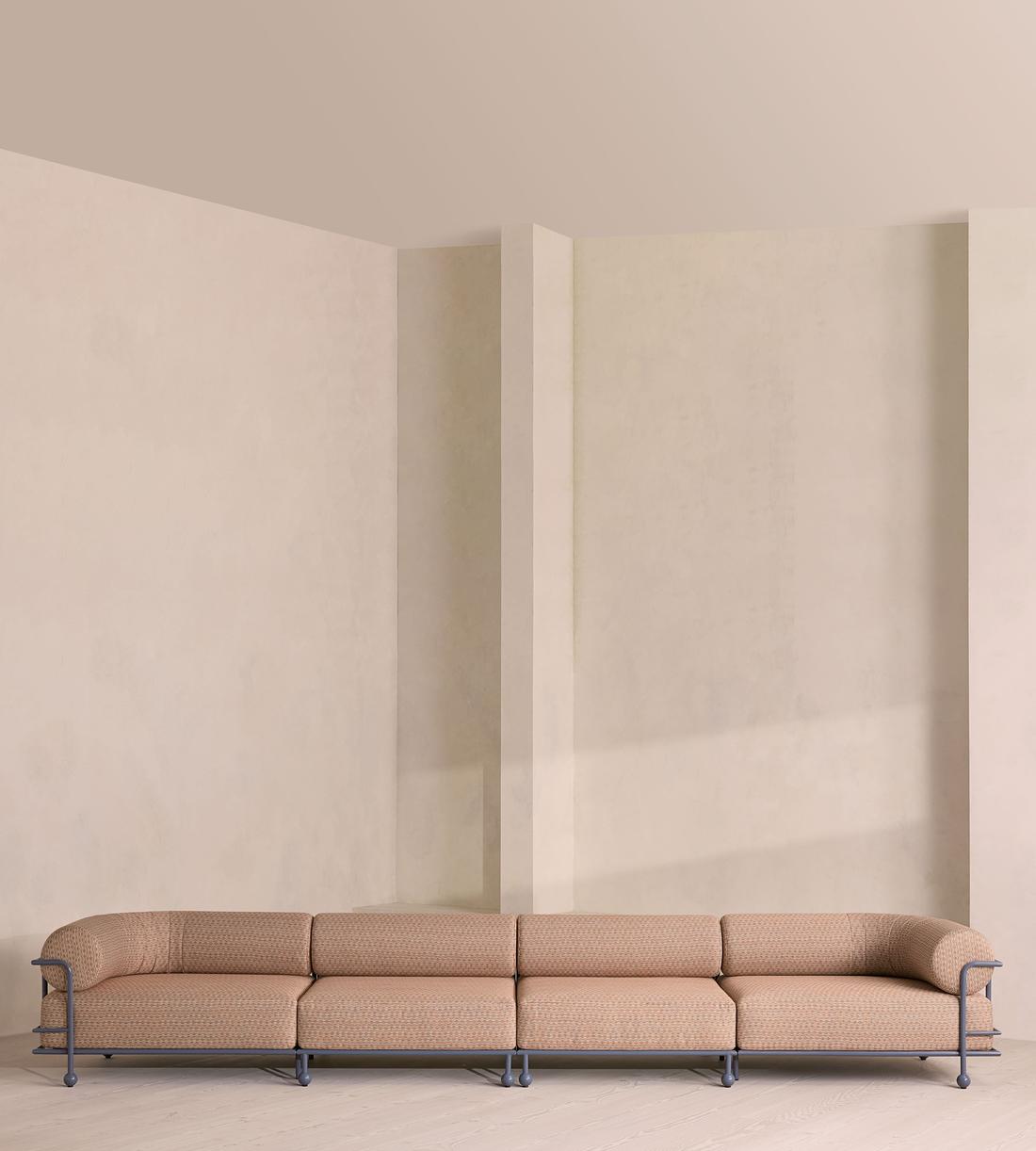 Gaspard 5-Seater Outdoor Sofa - Pierre Frey - Cassis - US - Listing - Image 1