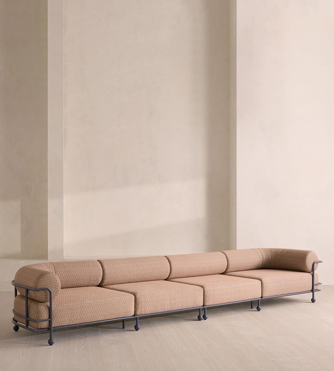 Gaspard 5-Seater Outdoor Sofa - Pierre Frey - Cassis - US - Listing - Image 2