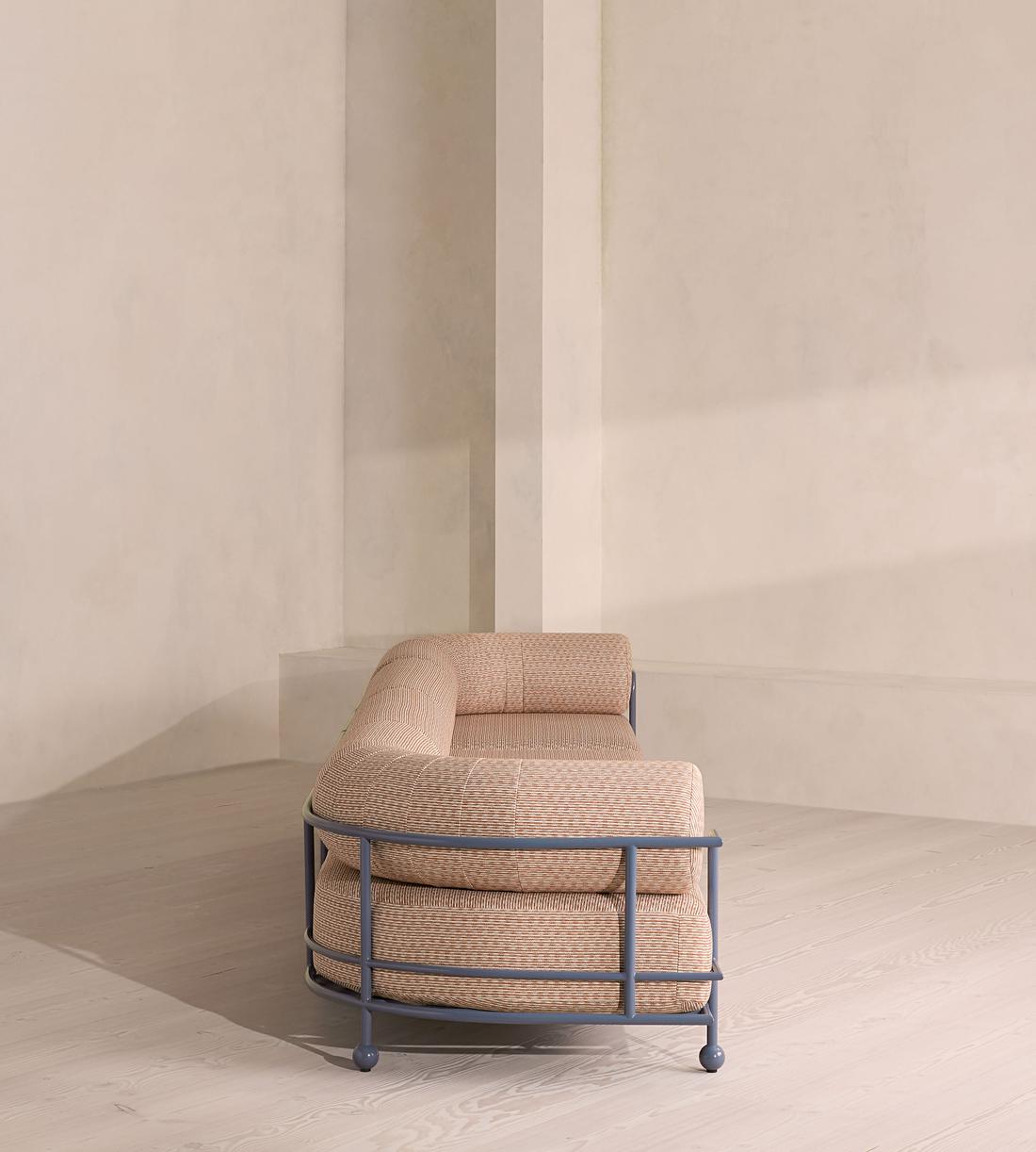 Gaspard 5-Seater Outdoor Sofa - Pierre Frey - Cassis - US - Images - Image 3