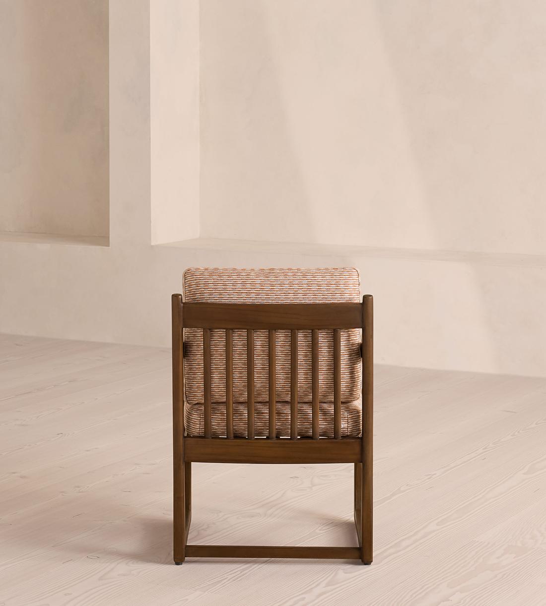 Morena Outdoor Dining Chair - Pierre Frey - Cassis - Images - Image 4