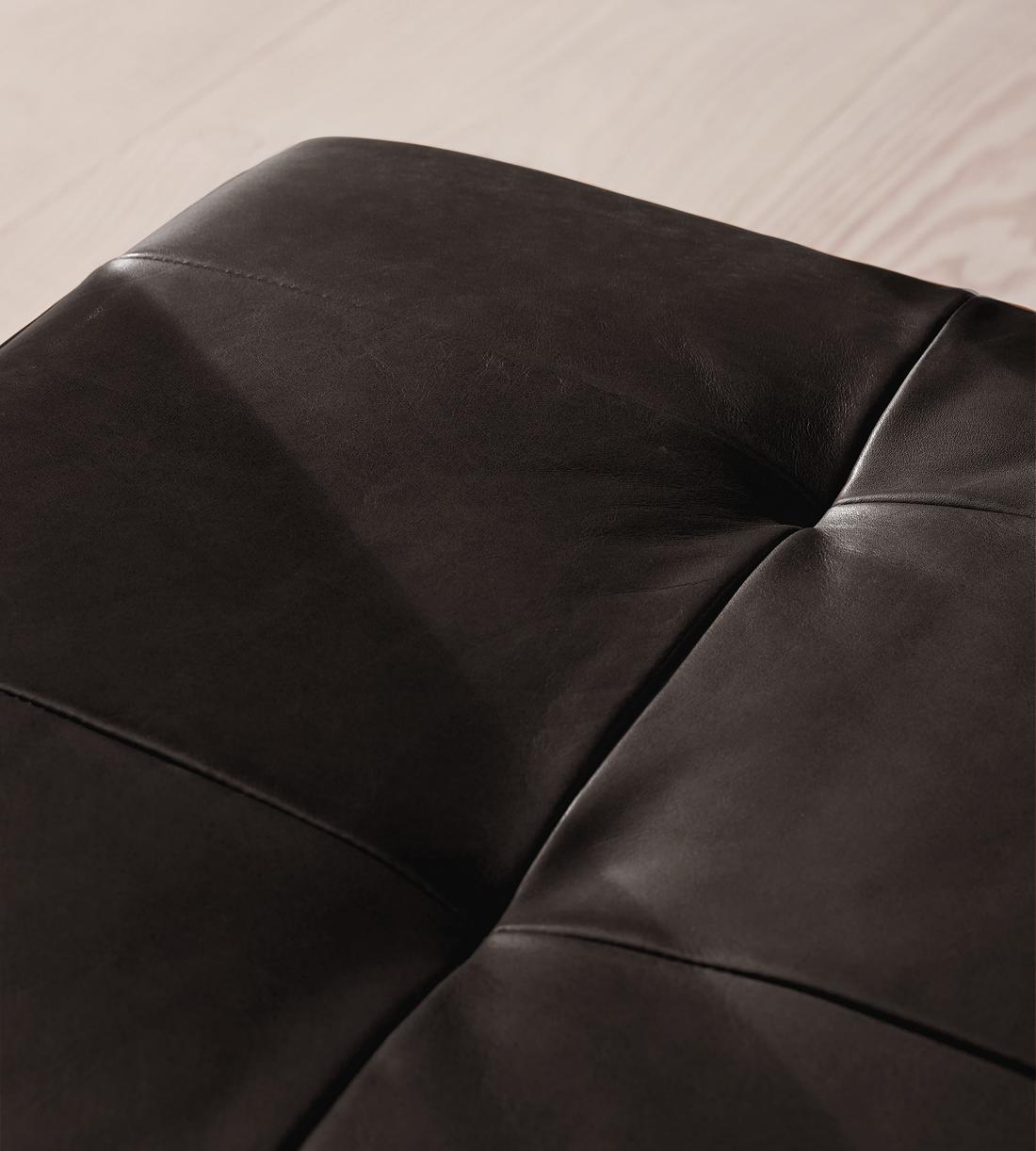 Theodore Bench - Leather - Black - Images - Image 4