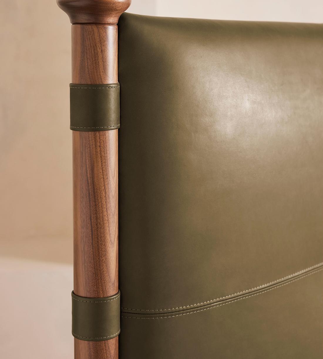 Paolo Bed - Super king - Leather - Moss - Images - Image 6