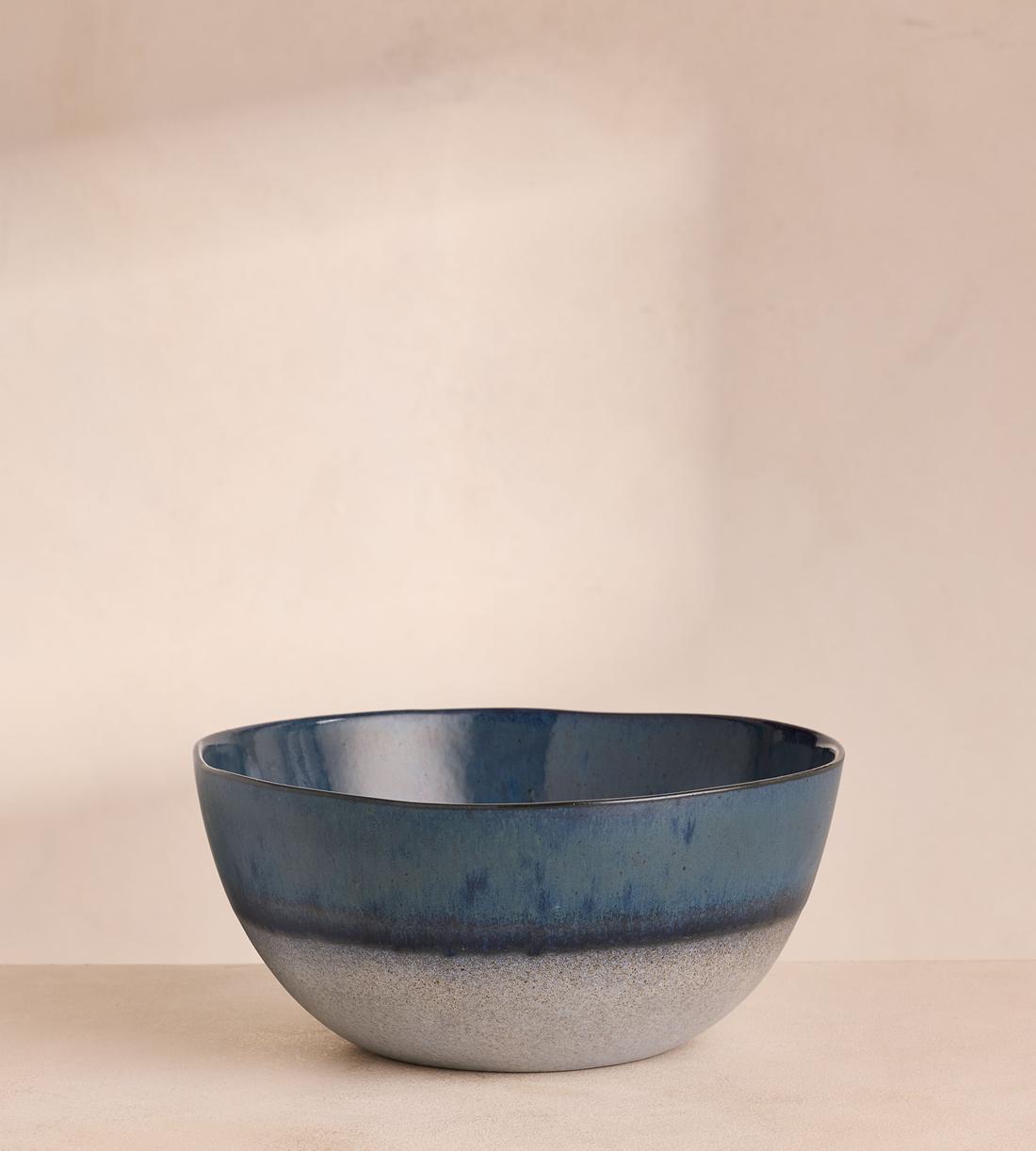 Nero Serving Bowl - Blue - Listing - Image 1