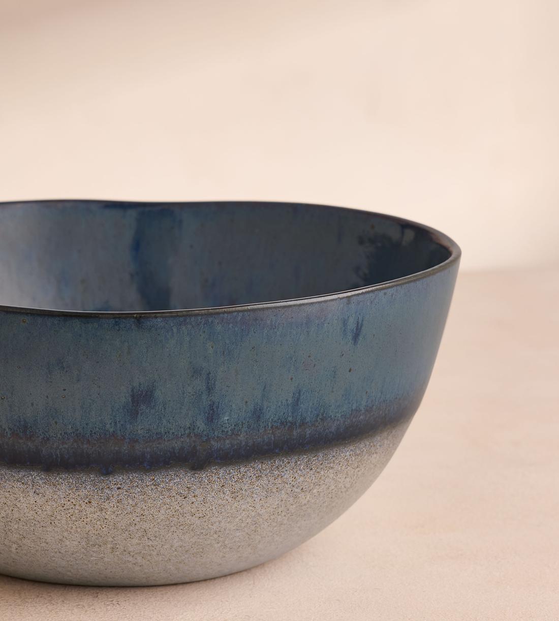 Nero Serving Bowl - Blue - Images - Image 3