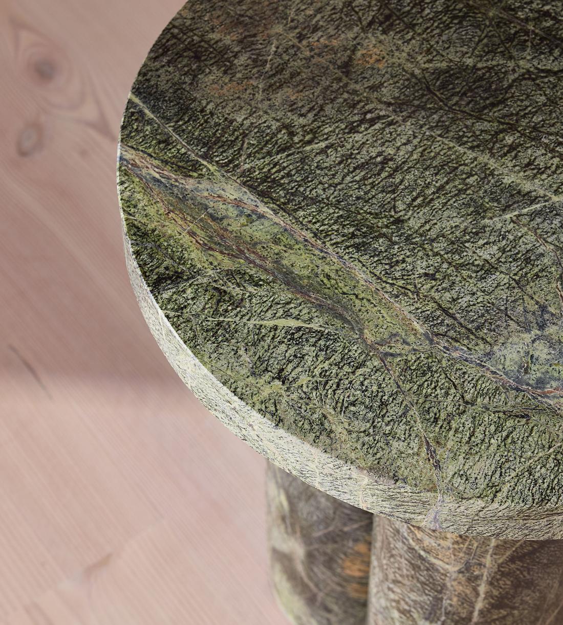 Tisbury Side Table - Jurassic Green Marble - Images - Image 3