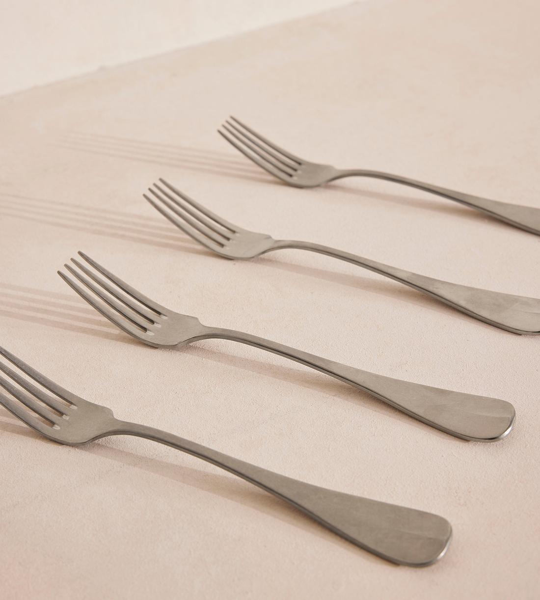 Stonewashed Dinner Fork - Set of Four - Listing - Image 1