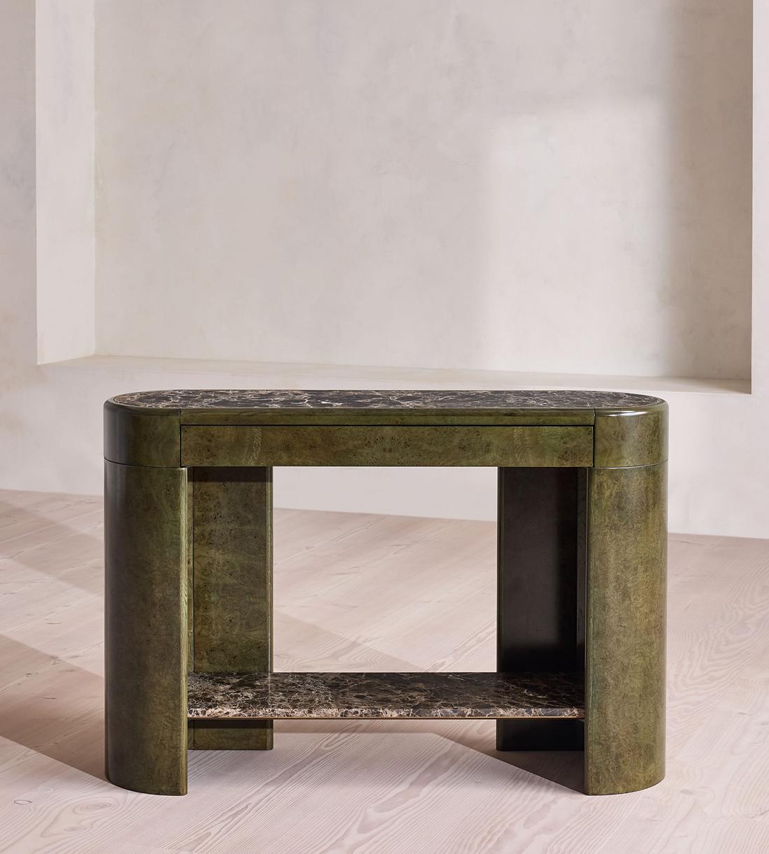 Siya Console - Dark Emperador Marble - Listing - Image 2
