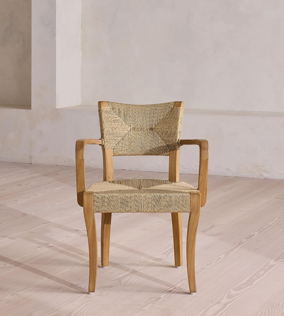 Molina Outdoor Dining Chair - Natural - Listing - Image 4