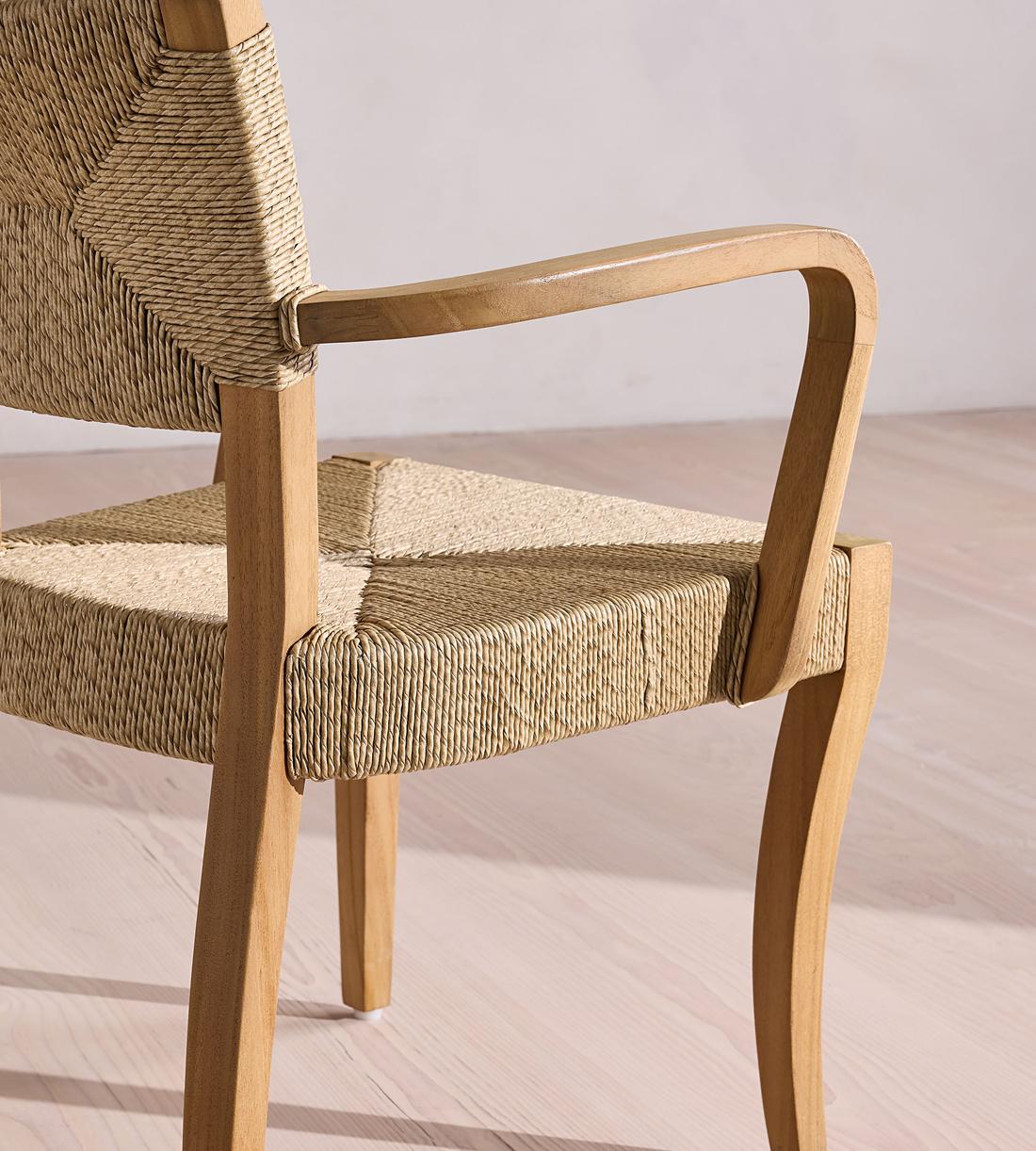 Molina Outdoor Dining Chair - Natural - Images - Image 7