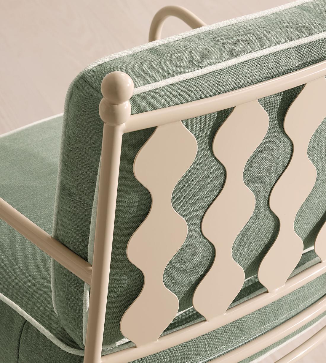 Fawn Outdoor Dining Chair - Sage - UK - Images - Image 6
