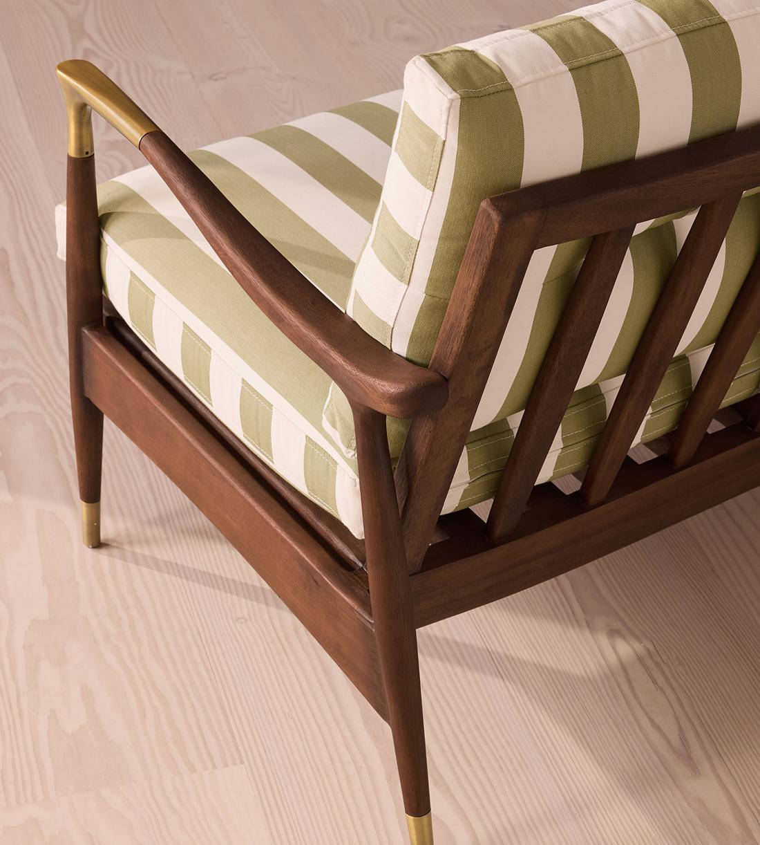 Theodore Outdoor Sofa - Babington House Stripe - US - Images - Image 7