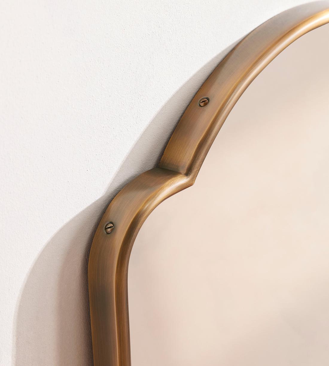 Betty Wall Mirror - Antique Brass - Medium - Listing - Image 2