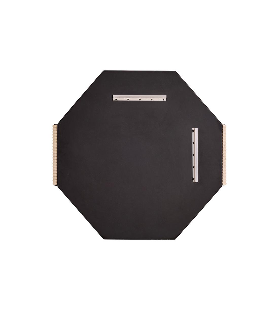 Welton Wall Mirror - Blackened Brass & Travertine - Extra Small - Images - Image 6