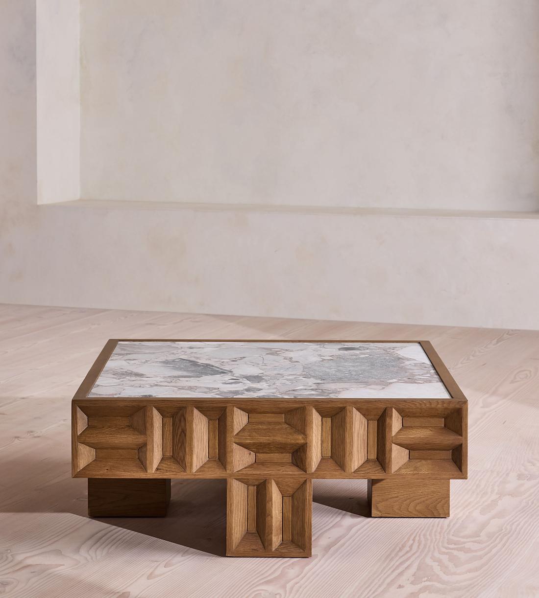 Ivy Coffee Table - Italian Ocean Grey Marble - Listing - Image 2