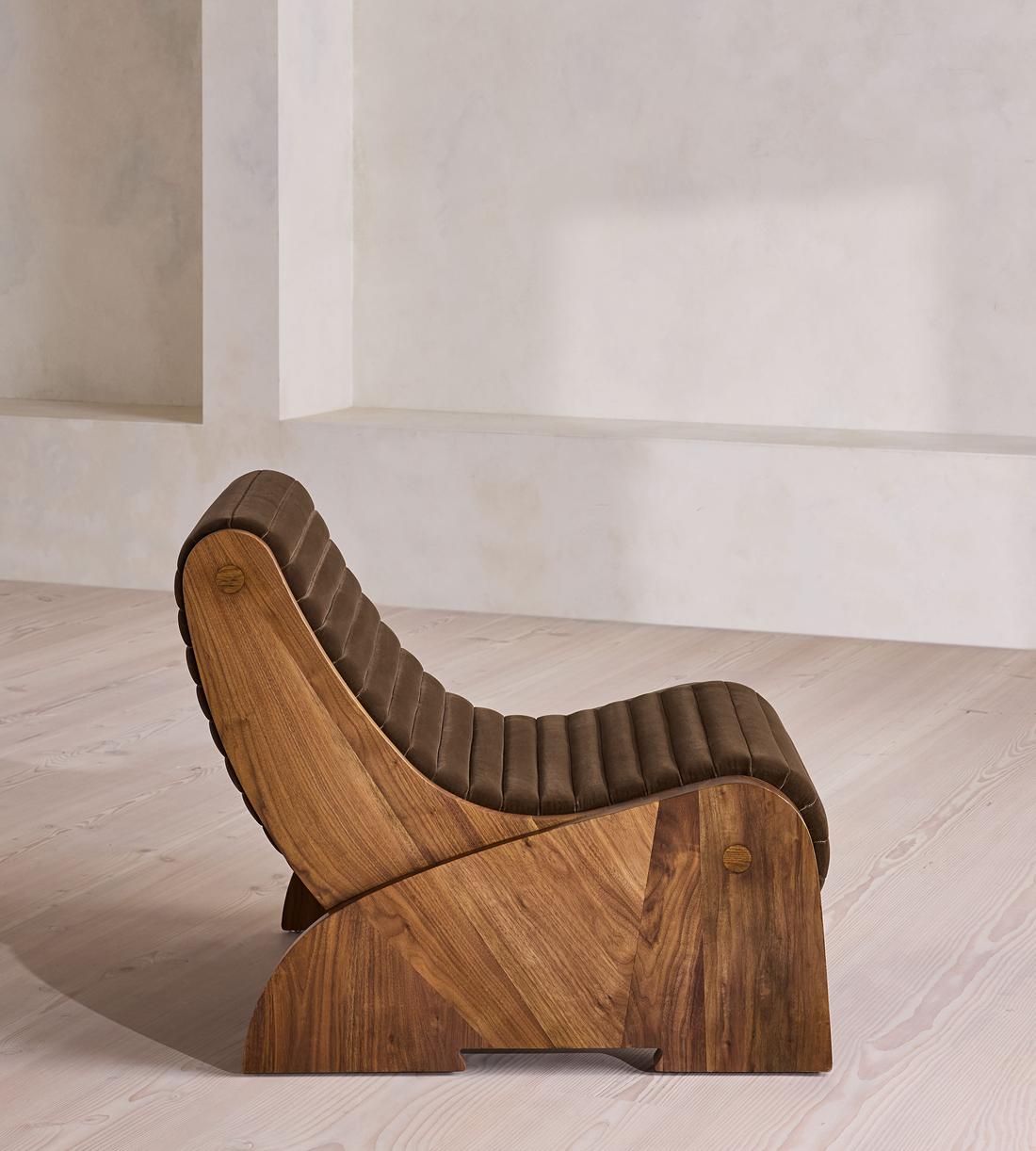 Sullivan Armchair - Velvet - Chocolate - US - Images - Image 6