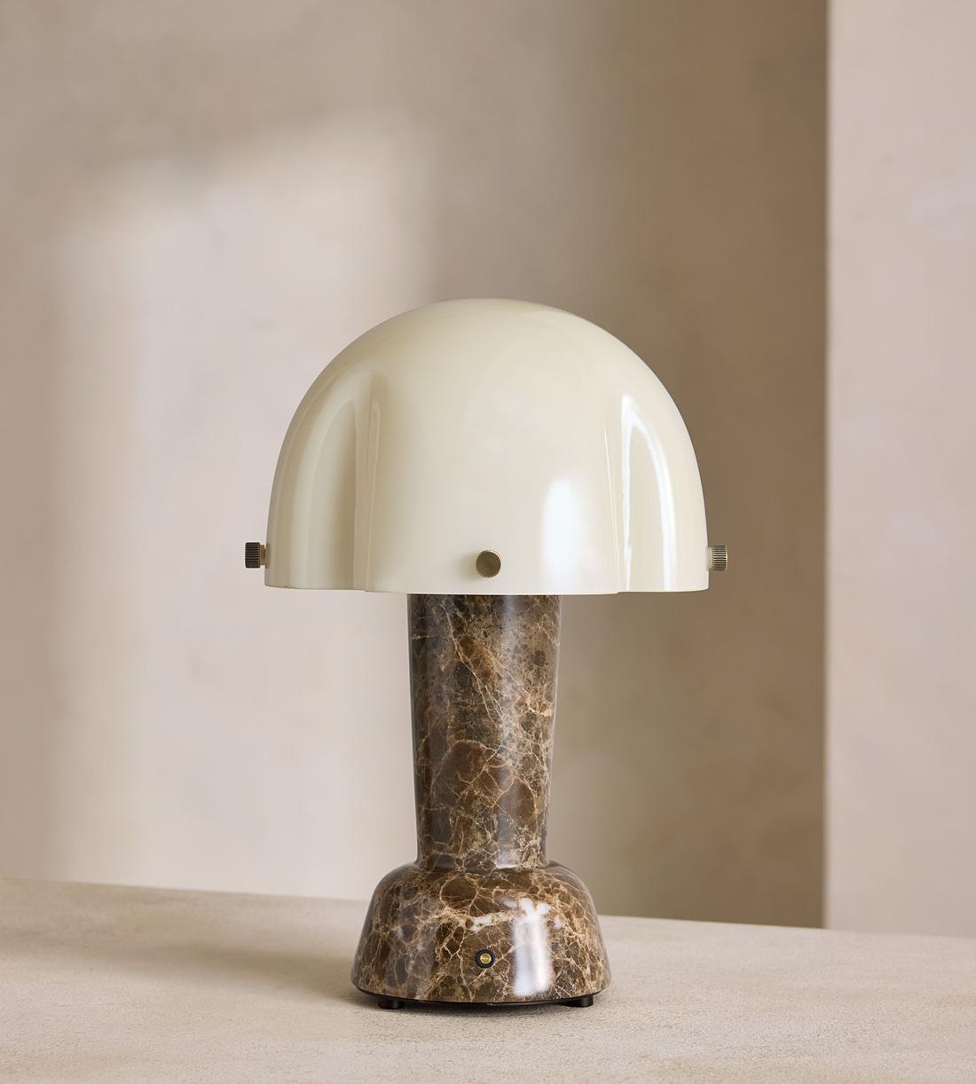 Rio Portable Lamp - Dark Emperador Marble - Listing - Image 3