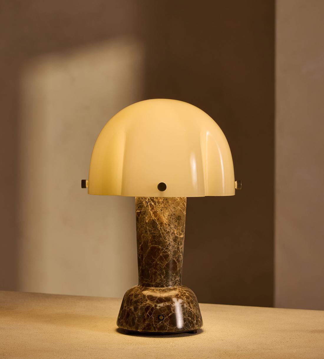 Rio Portable Lamp - Dark Emperador Marble - Listing - Image 4
