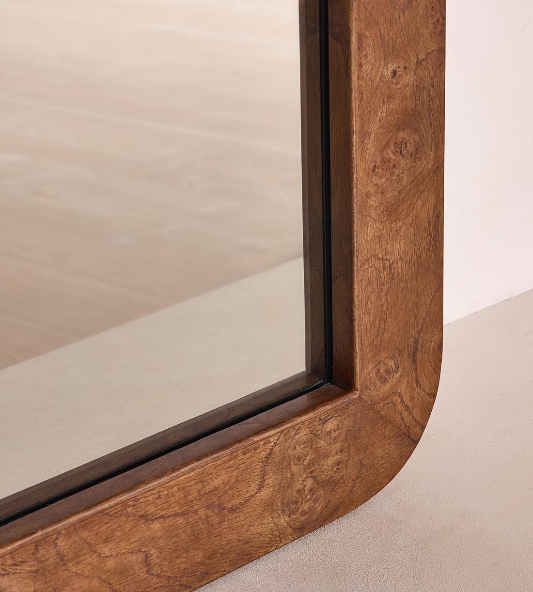 Matilda Wall Mirror - Oak Burl - Images - Image 5