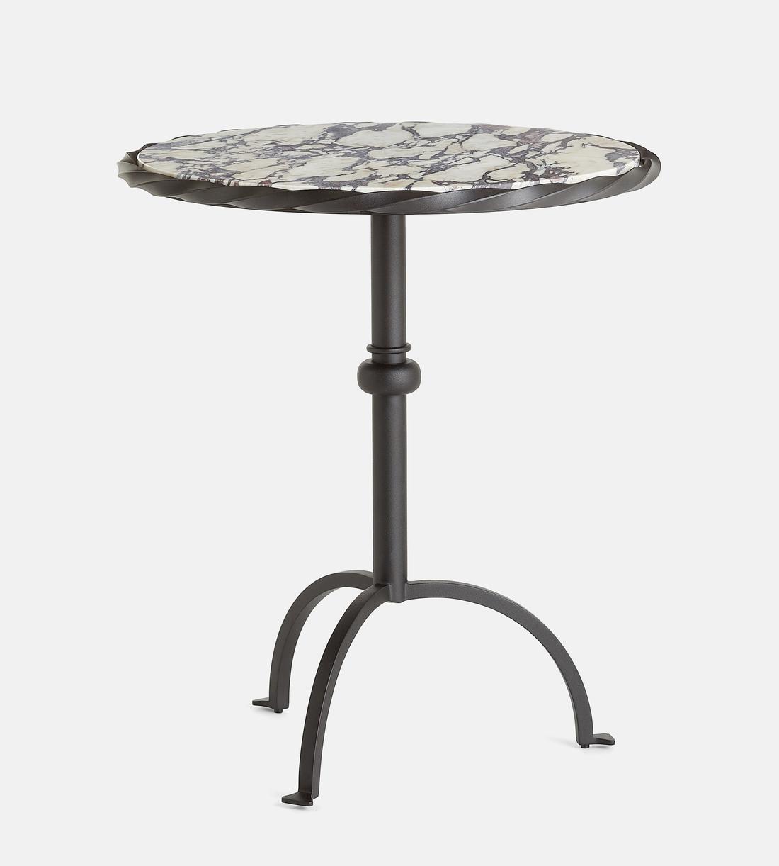 Limited Edition Paris Side Table - Red Marble - Images - Image 4
