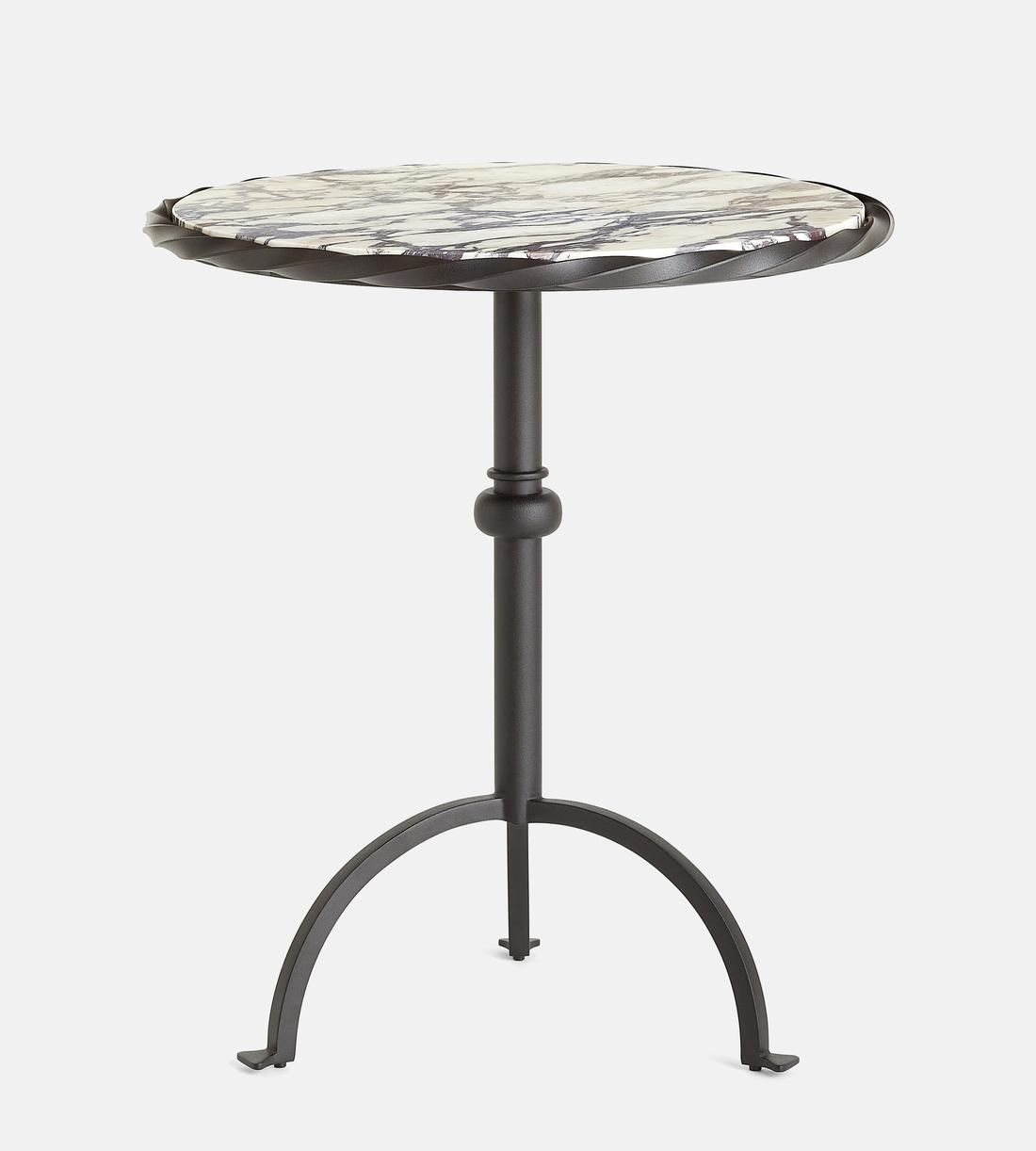 Limited Edition Paris Side Table - Red Marble - Listing - Image 2