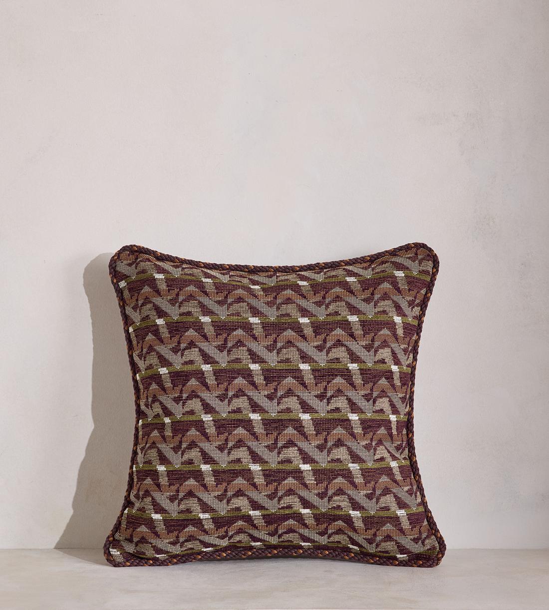 Fulton Square Cushion - Bordeaux - Listing - Image 5