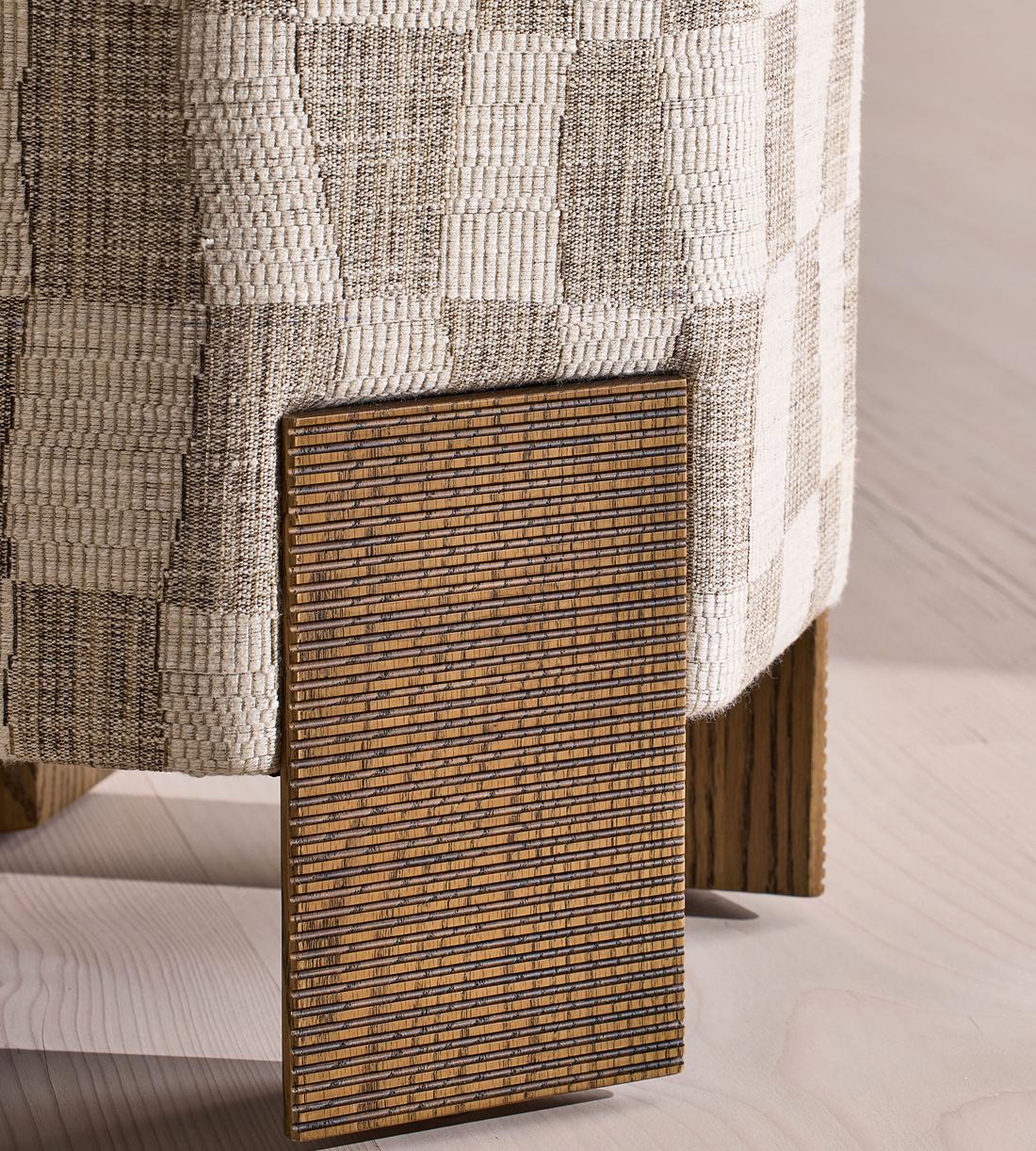 Alvin Footstool - Kimber Jacquard - US - Images - Image 4