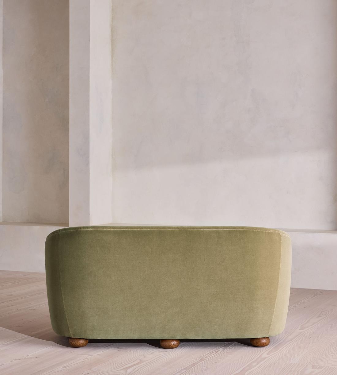 Blair Two Seater Sofa - Velvet - Lichen - UK - Images - Image 6