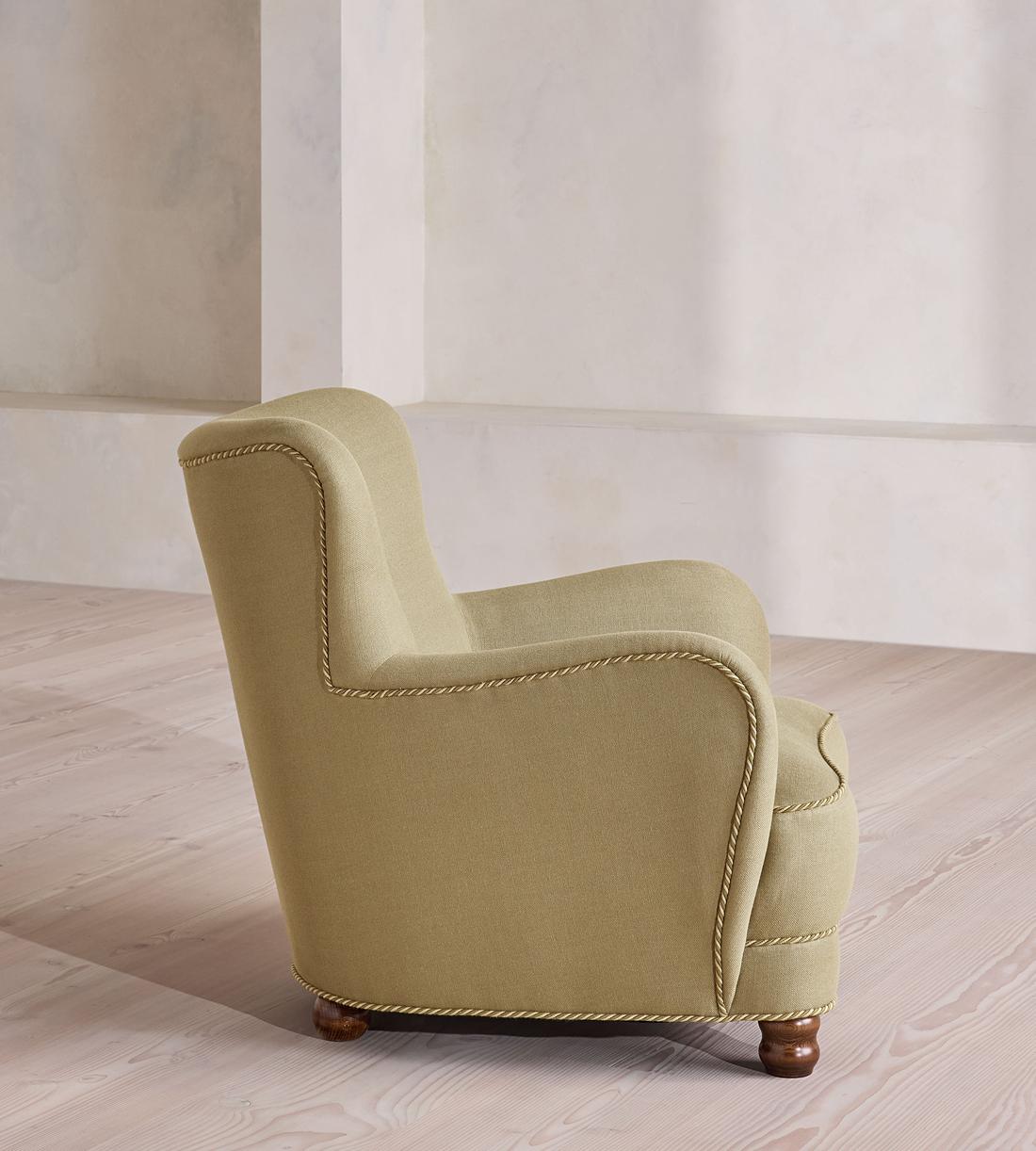 Pippa Armchair - Linen - Wheat - UK - Images - Image 4
