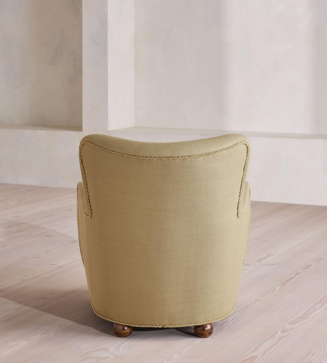 Pippa Armchair - Linen - Wheat - UK - Images - Image 5