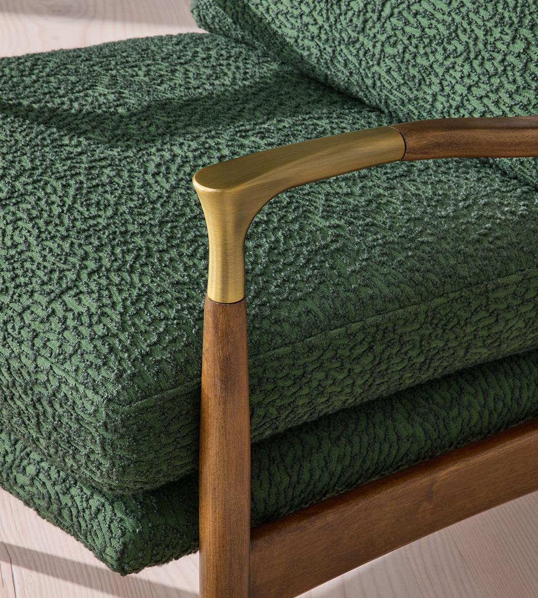 Theodore Armchair - Boucle Jacquard - Marine - UK - Images - Image 6