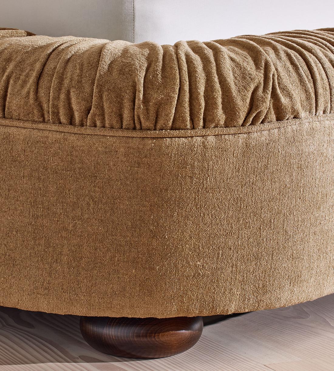 Vara Bed - King - Linen Chenille - Sand - Images - Image 5