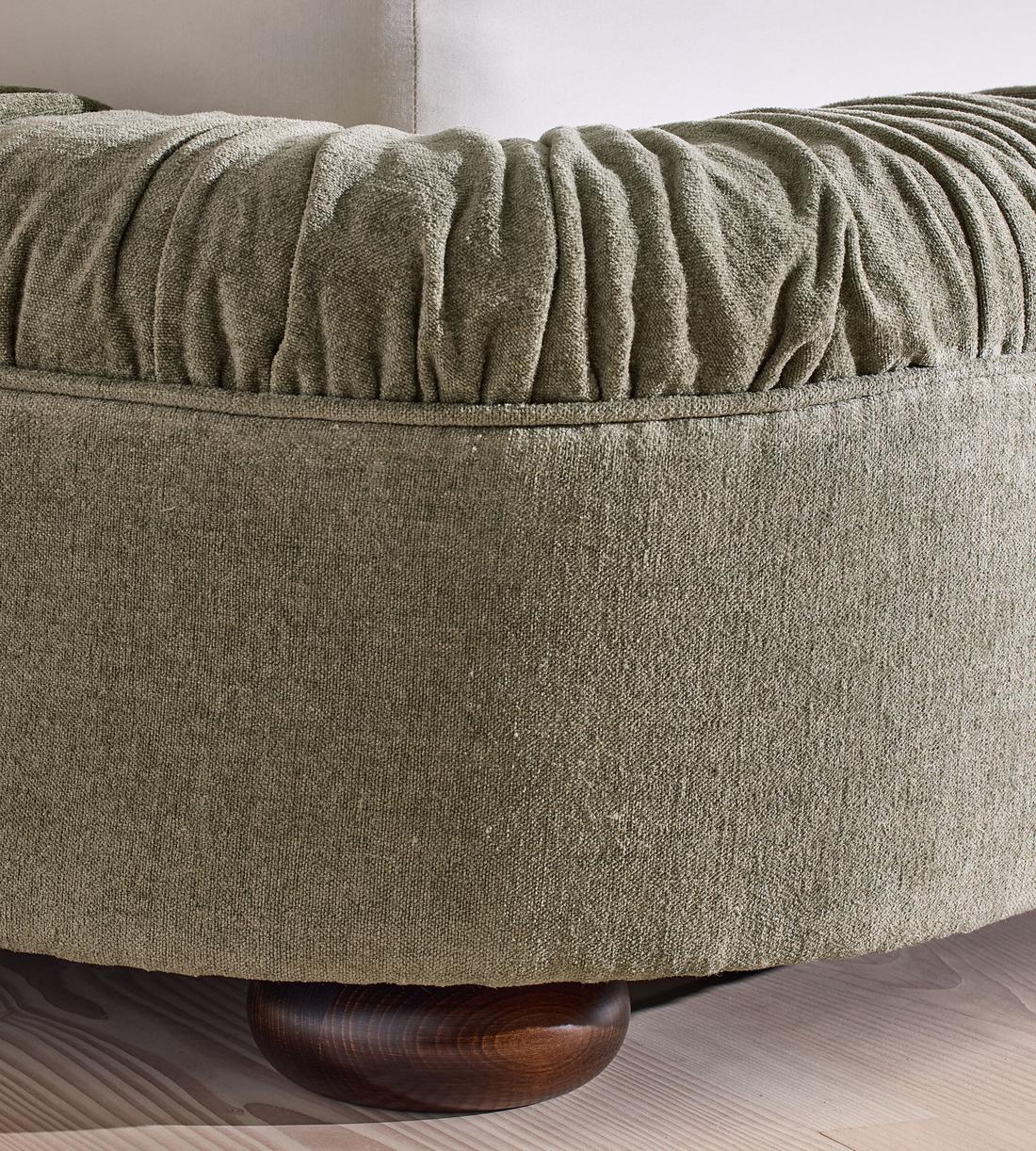 Vara Bed - King - Linen Chenille - Sage - Images - Image 5