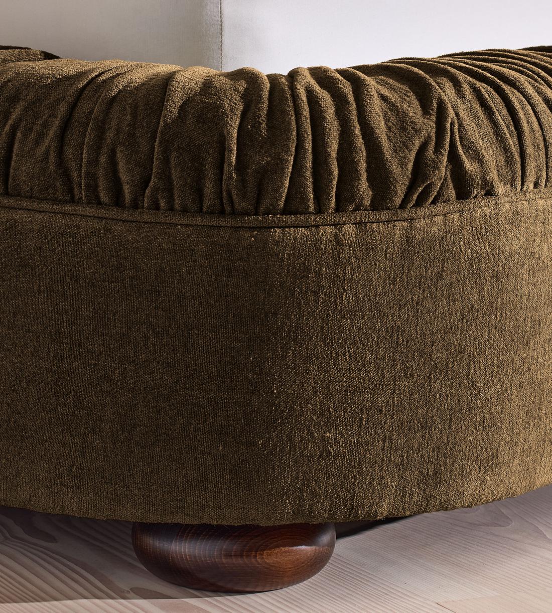 Vara Bed - King - Linen Chenille - Chocolate - Images - Image 5