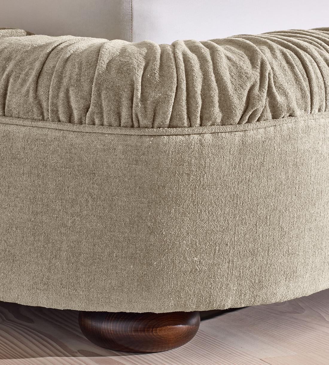 Vara Bed - King - Linen Chenille - Stone - US - Images - Image 5