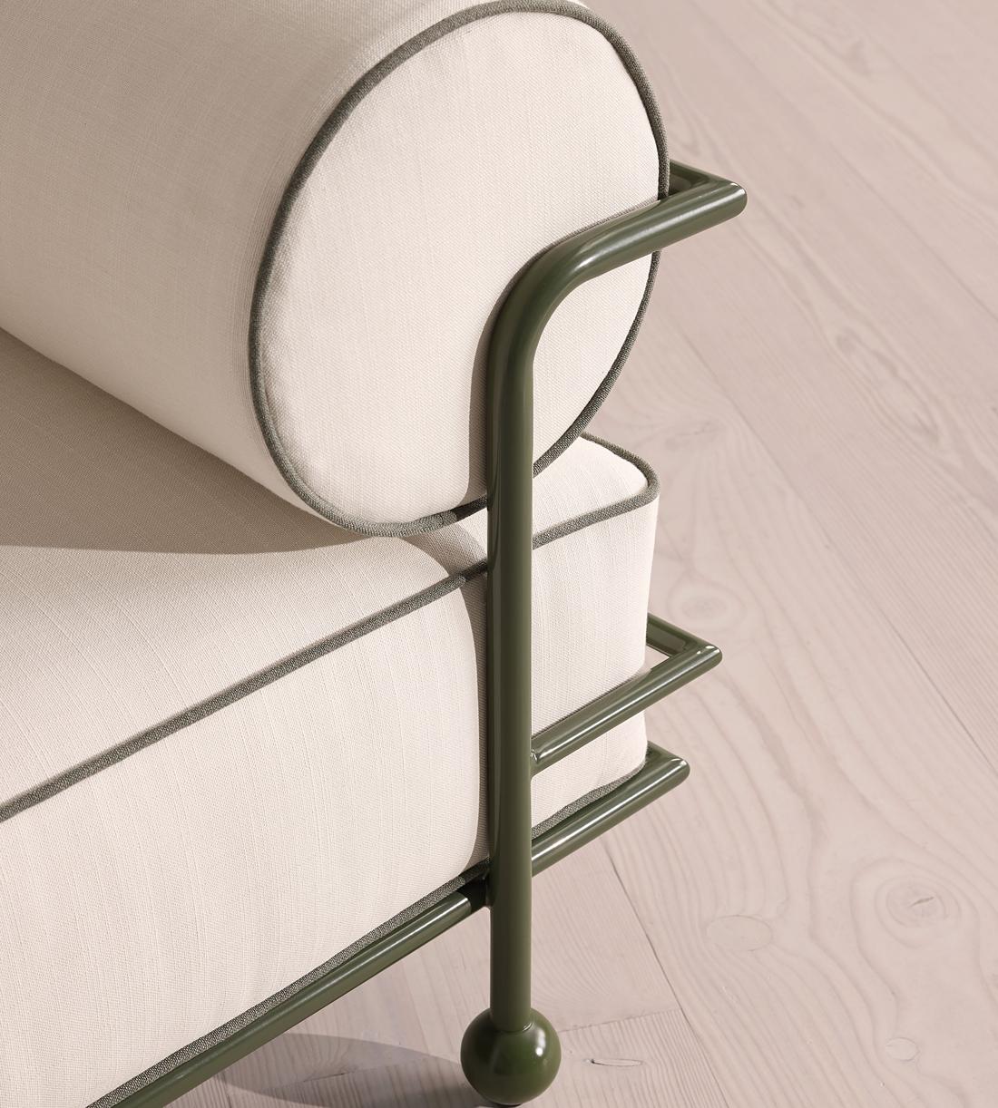Gaspard Outdoor Armchair - Off White - UK - Images - Image 6