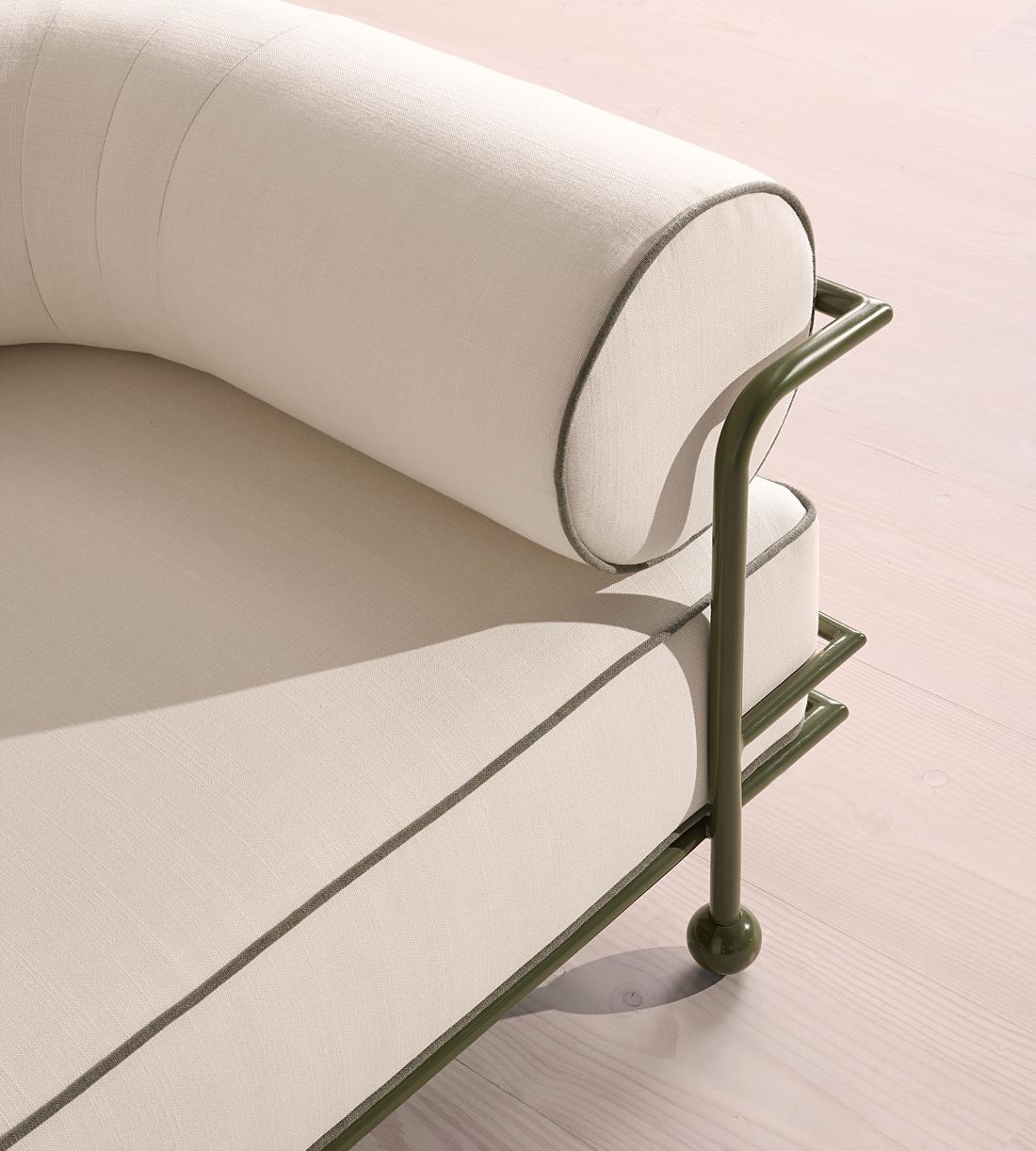 Gaspard Outdoor Sofa - Three Seater - Off White - UK - Images - Image 7