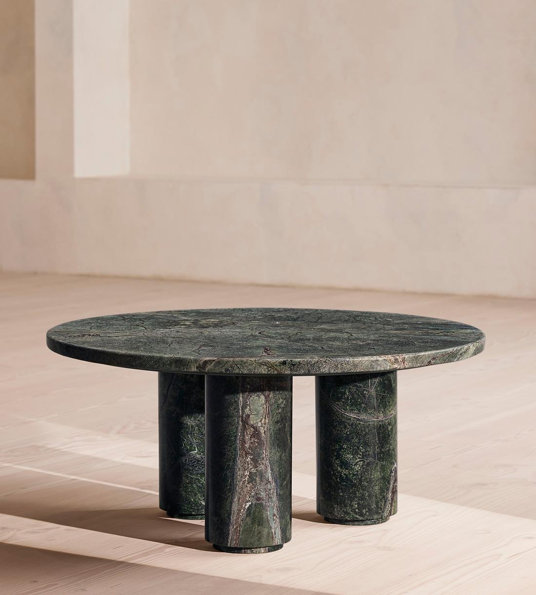 Tisbury Coffee Table - Jurassic Green Marble - Listing - Image 2