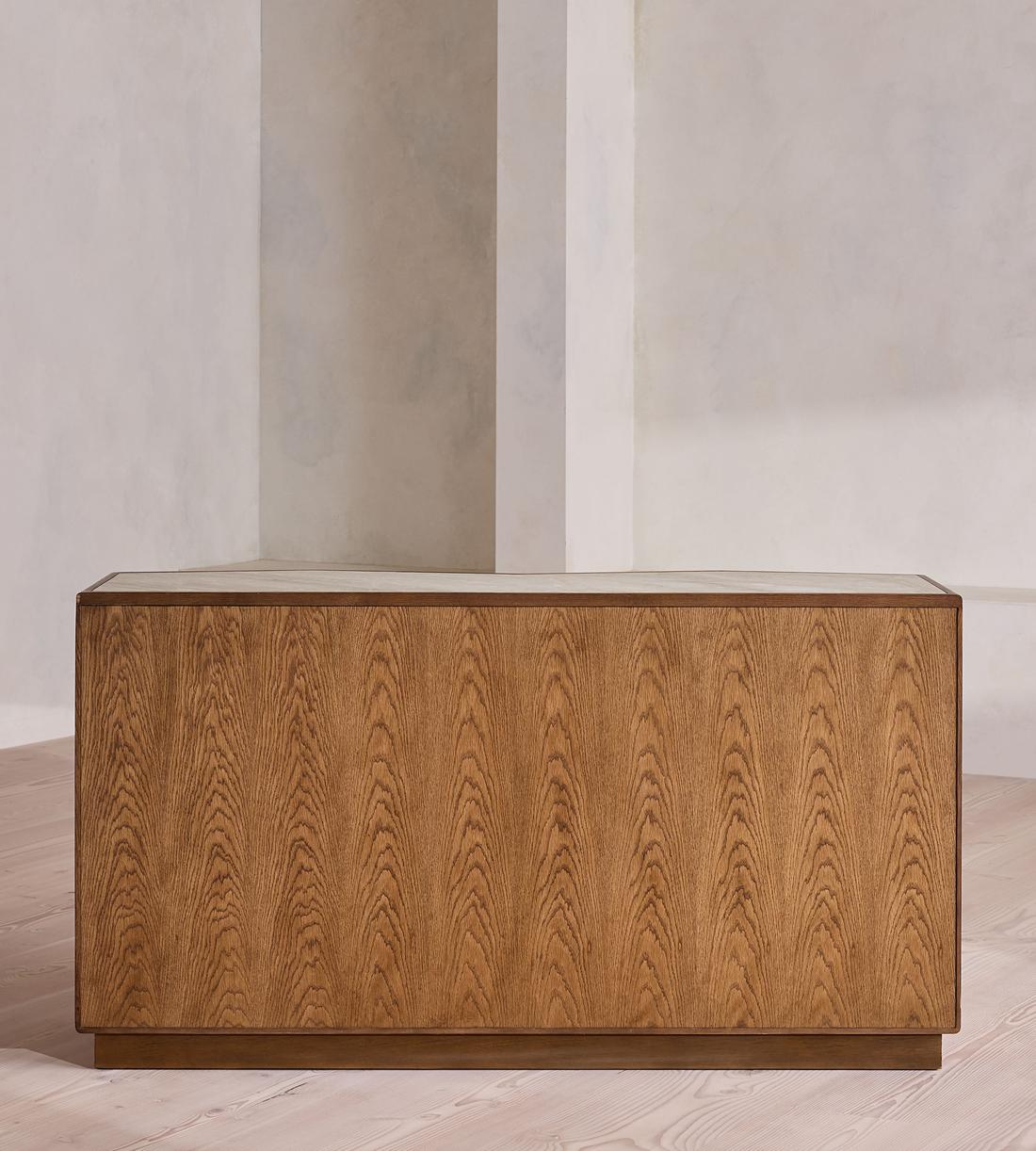 Silvio Six Drawer Dresser - Royal Diana Marble - Images - Image 6
