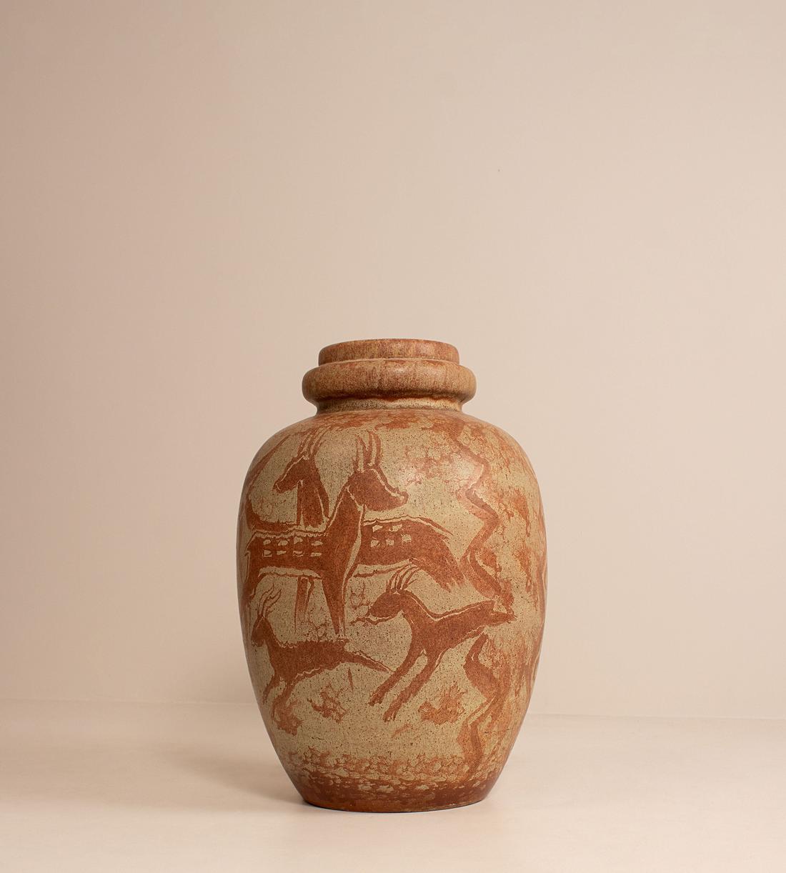 Vintage Painted Vase - Ceramic - Listing - Image 1