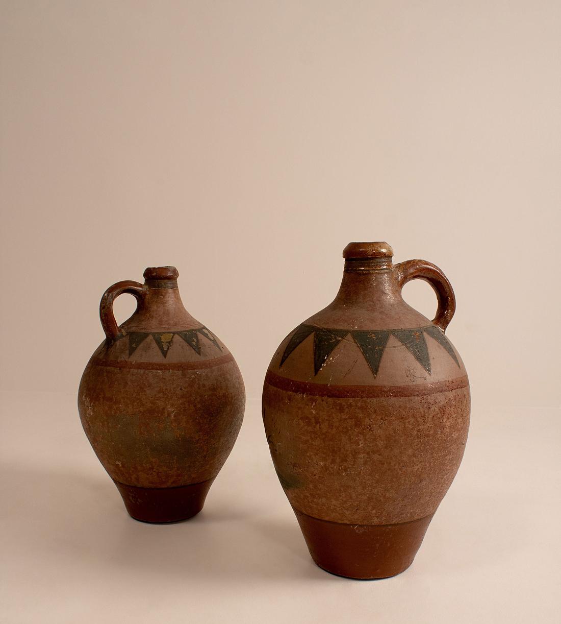 Vintage Painted Jar Set - France - Listing - Image 1