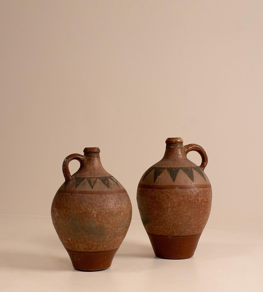 Vintage Painted Jar Set - France - Listing - Image 2