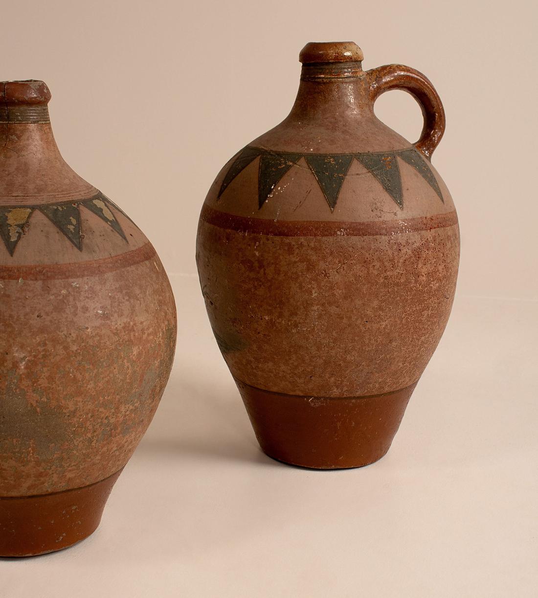 Vintage Painted Jar Set - France - Images - Image 3
