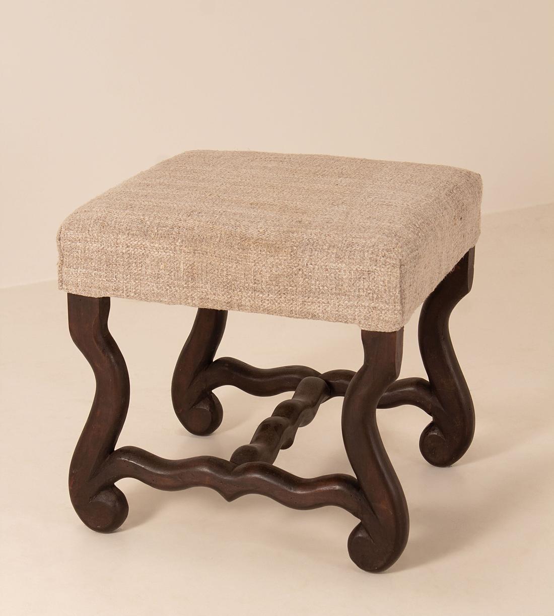 Vintage Stool - Ebonised Wood - England - Images - Image 3