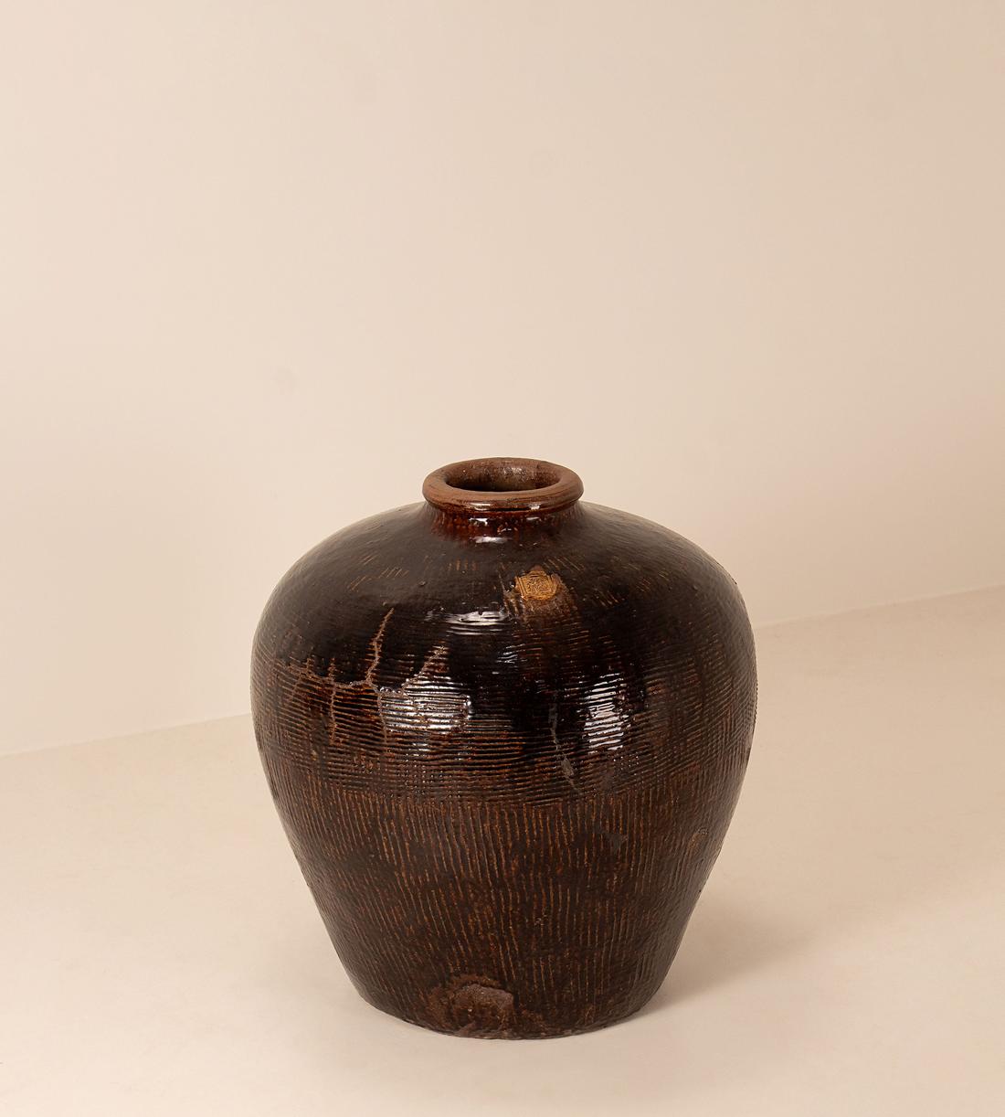 Vintage Crackle Glazed Pot - Asia - Listing - Image 2